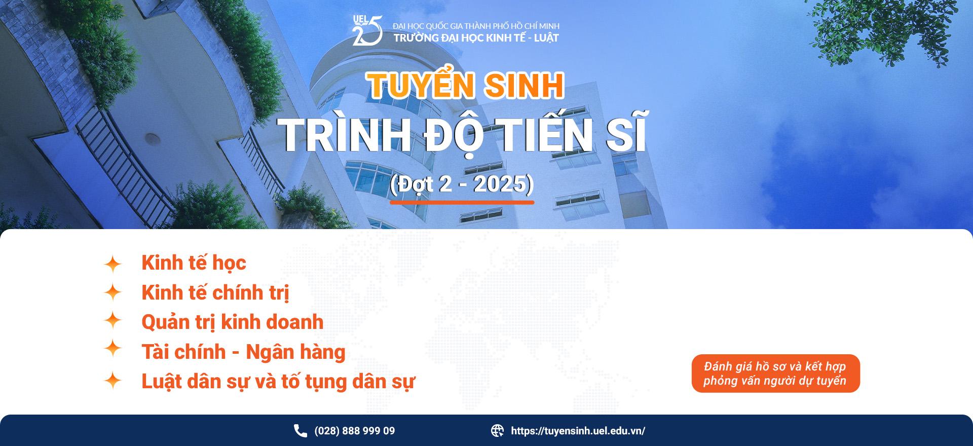 Tuyển sinh Tiến sĩ